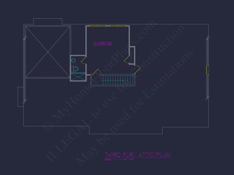 Spacious house Plan with 4 Bedrooms: Floor Plan & Designs