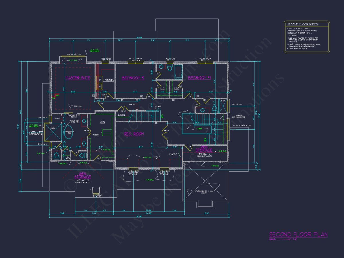 Spacious house Plan with 4 Bedrooms: Floor Plan & Designs
