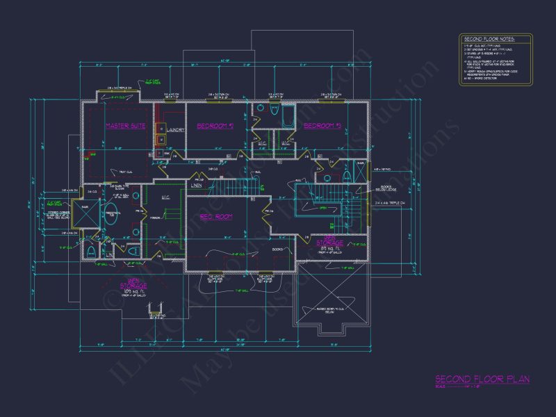 Spacious house Plan with 4 Bedrooms: Floor Plan & Designs