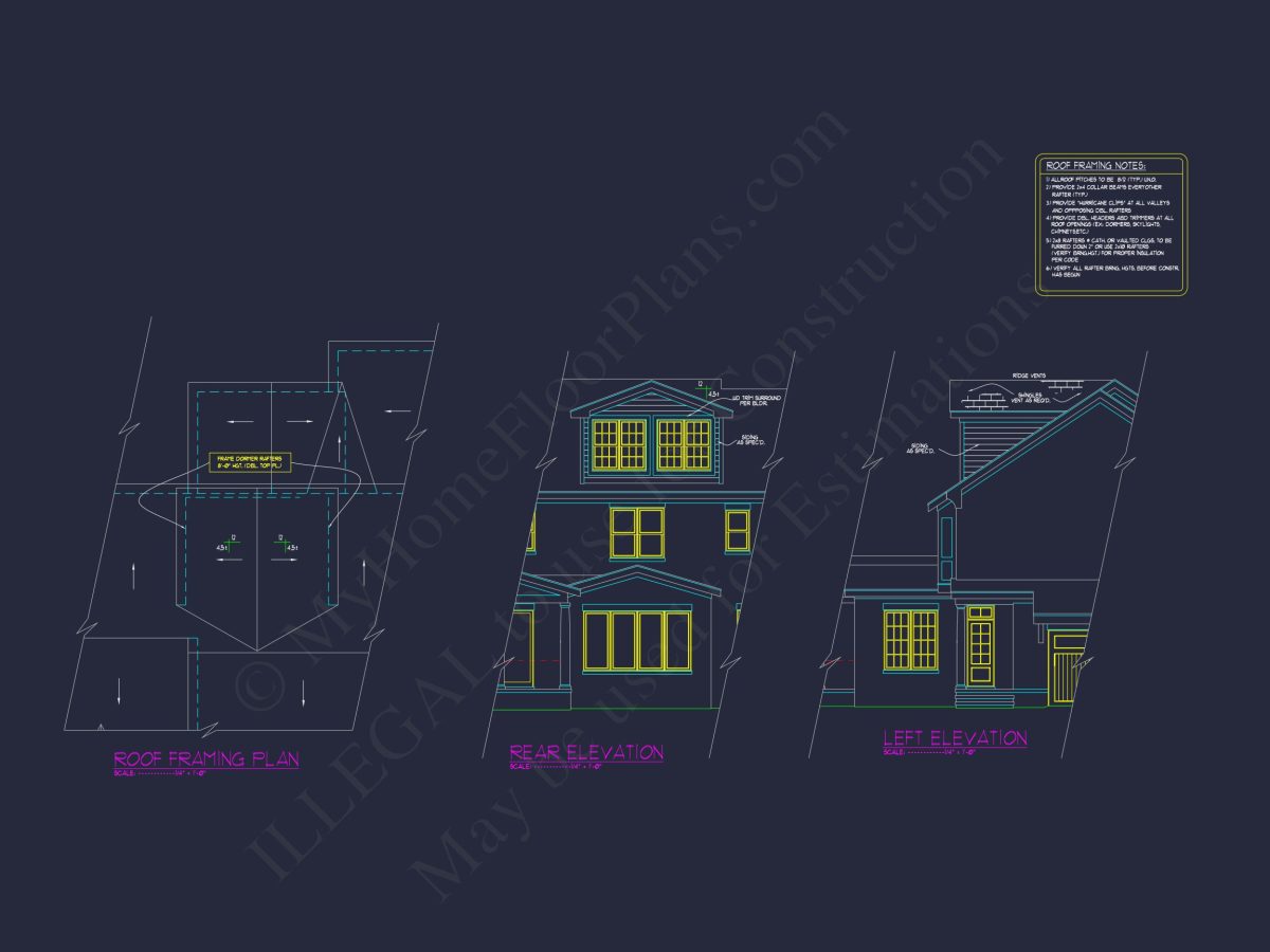 Spacious house Plan with 4 Bedrooms: Floor Plan & Designs
