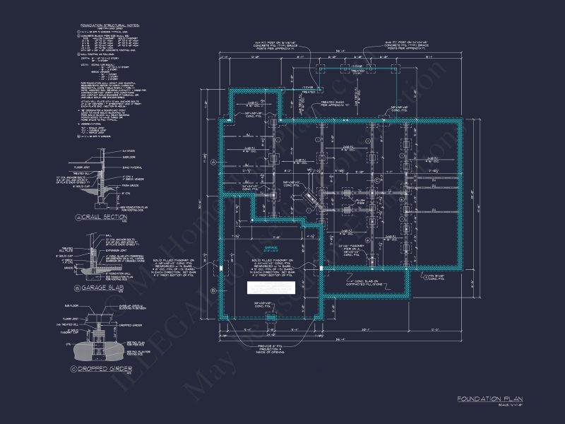 Spacious house Plan with 5 Bedrooms, CAD Blueprint Designs