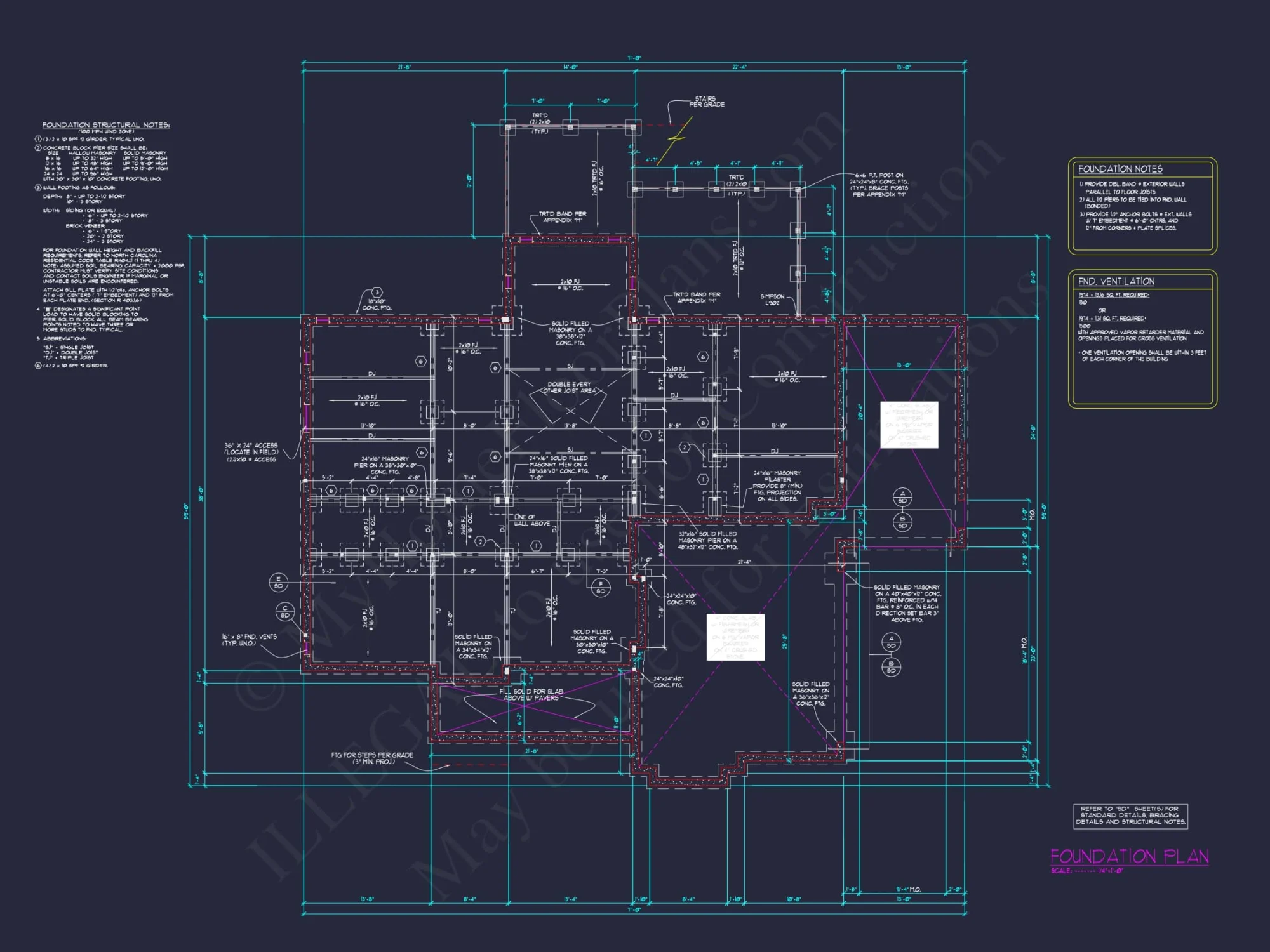 Spacious house Plan with 5 Beds, 4.5 Baths, and Modern Blueprint