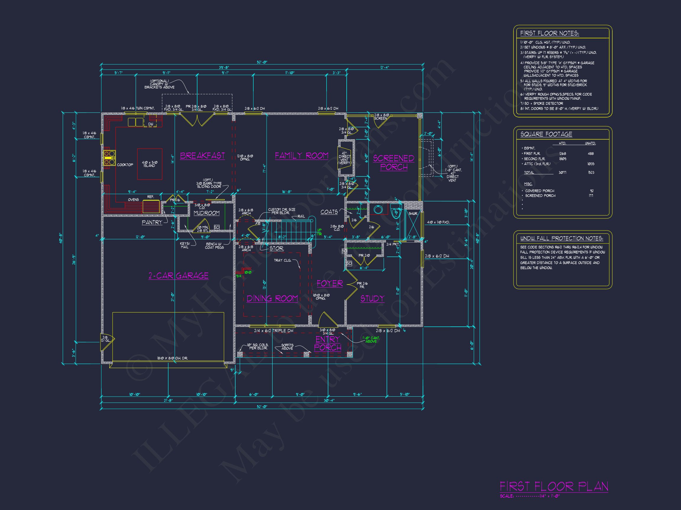 Spacious house Plan with Blueprint Designs for Any Family