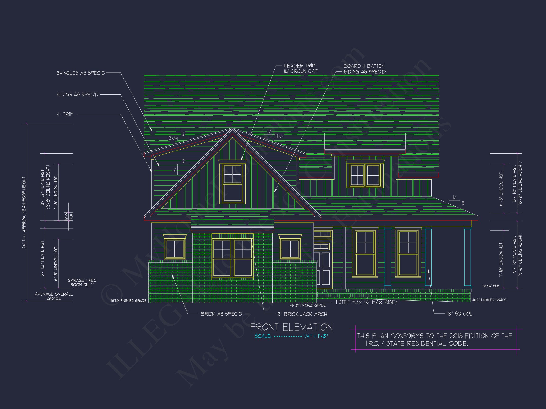 Spacious house Plan with CAD Blueprints & Modern Designs