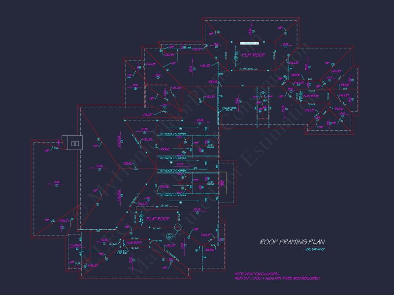 Spacious house Plan with Elegant CAD Designs