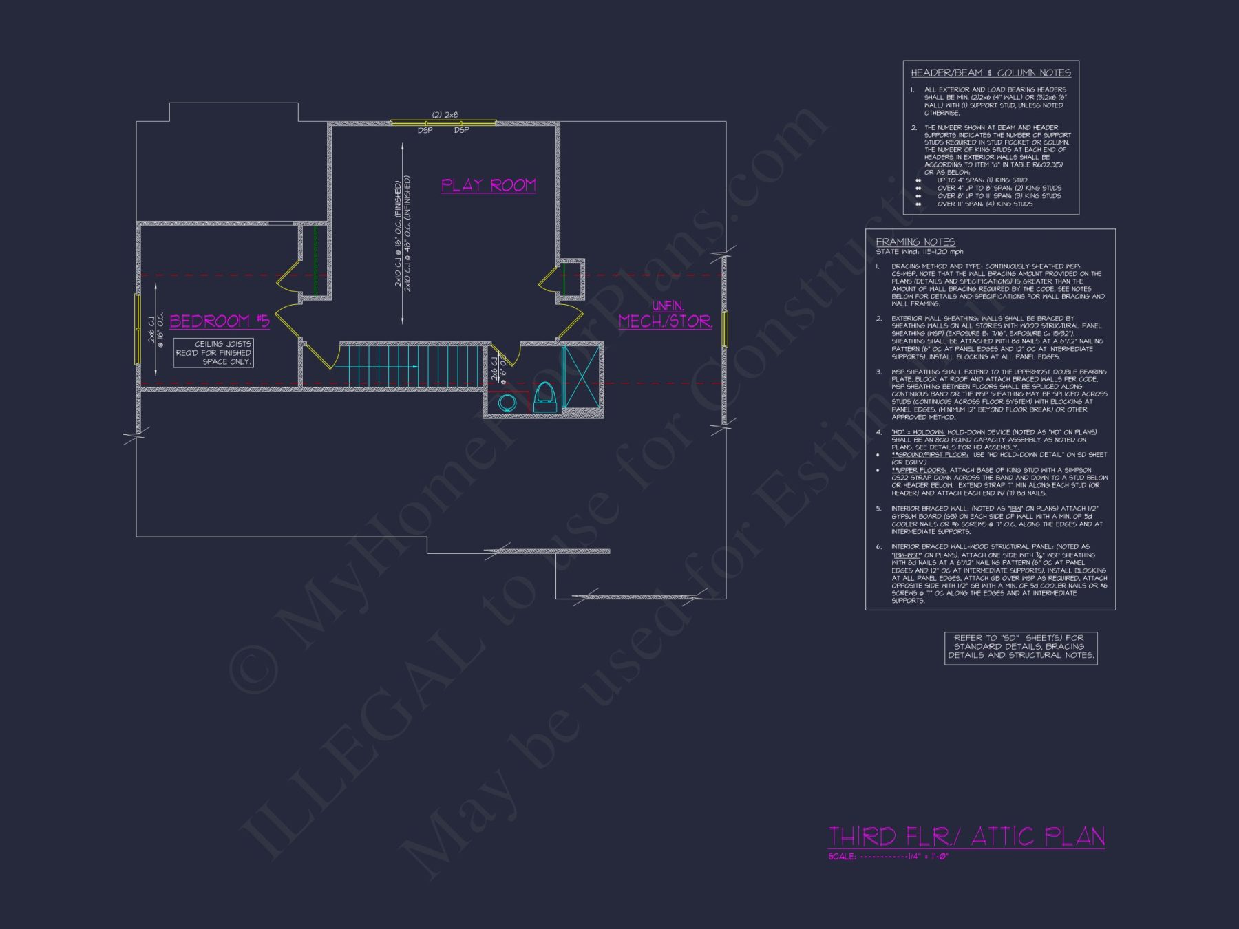 Spacious house Plan with Floor Plan and CAD Designs