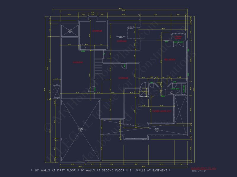 Spacious house Plan with French Country Architecture Designs