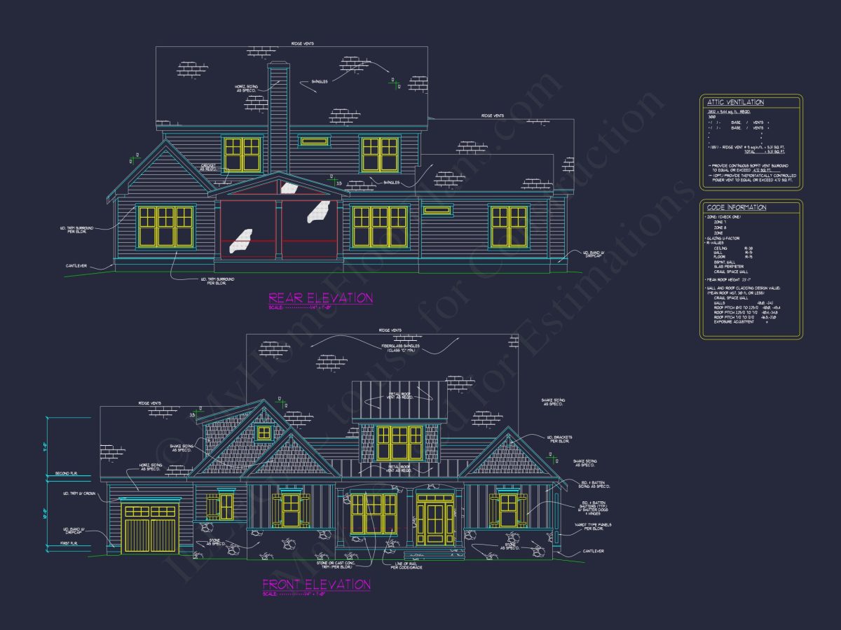 Spacious house Plan with Stunning CAD Floor Plan Designs