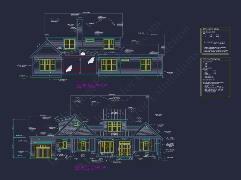 Spacious house Plan with Stunning CAD Floor Plan Designs