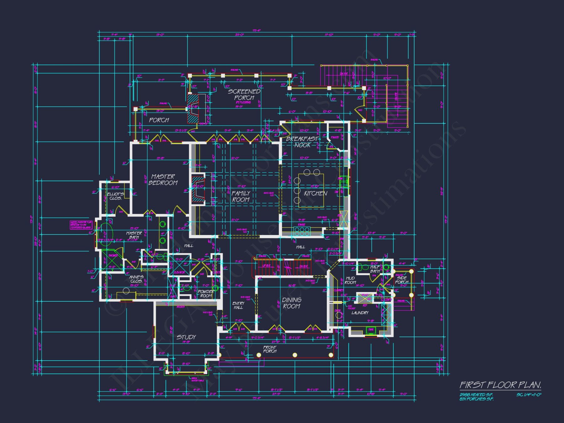 Spacious house Plan with Stunning Floor Plan, CAD Blueprint & Designs
