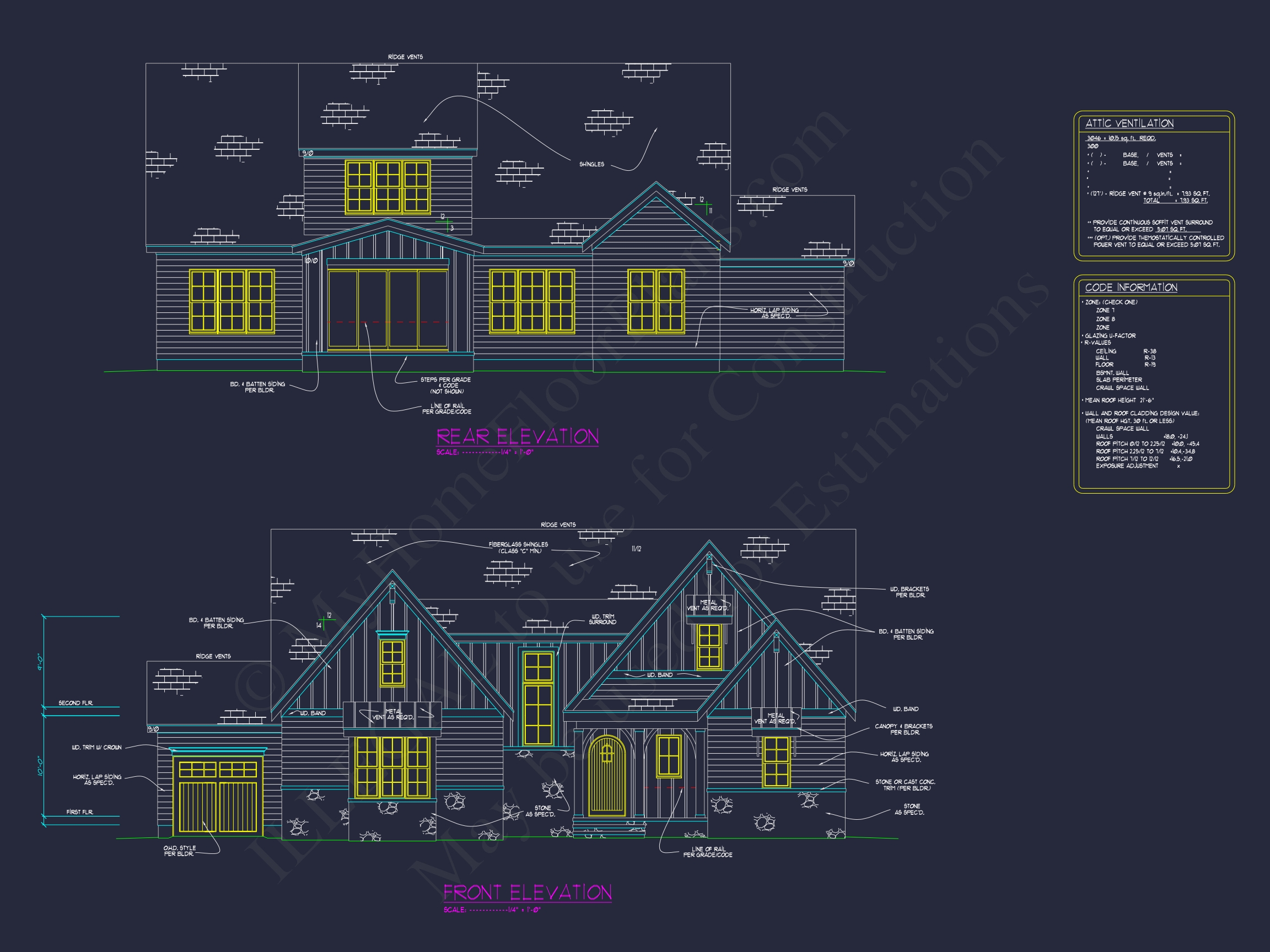 Spacious Home Plan with Vaulted Ceilings,CAD Designs & Blueprint