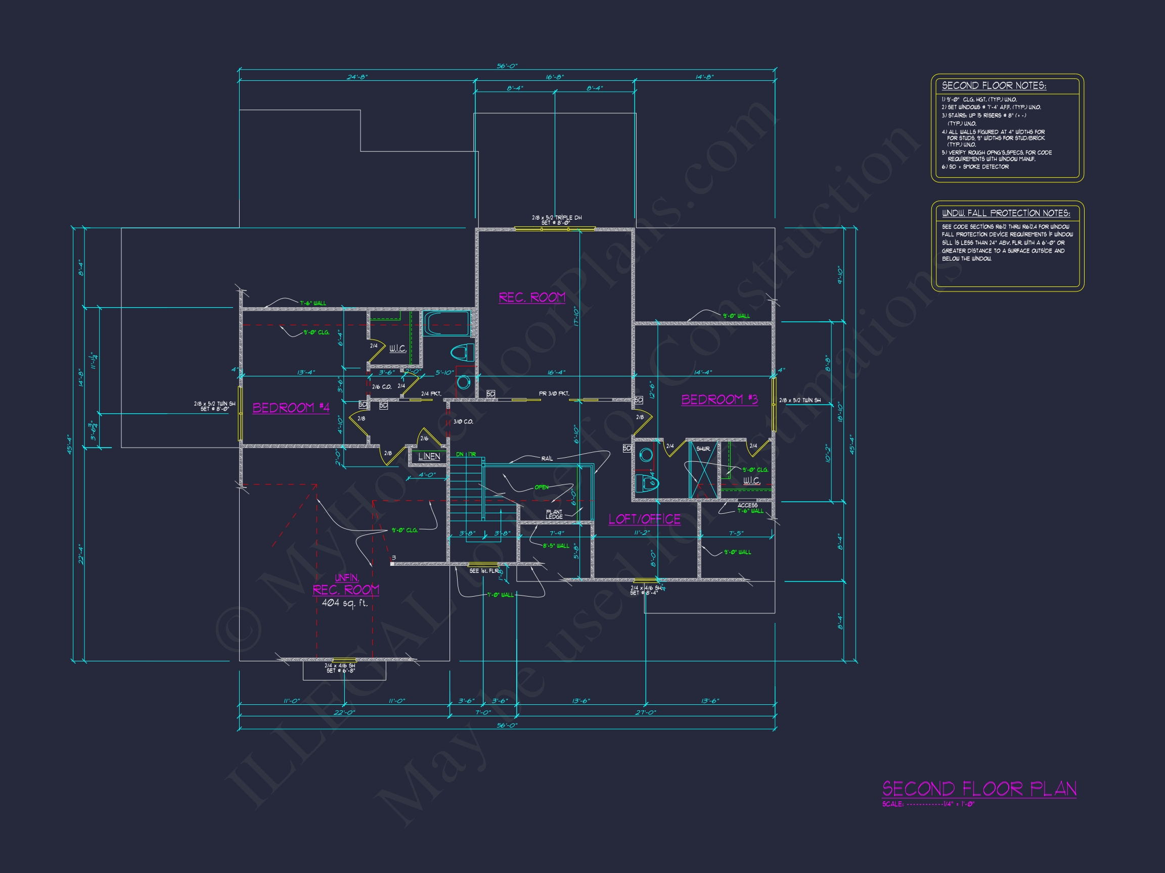 Spacious Home Plan with Vaulted Ceilings,CAD Designs & Blueprint