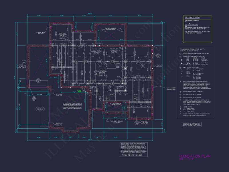 Spacious house Plan with Vaulted Ceilings, CAD Designs & Blueprint