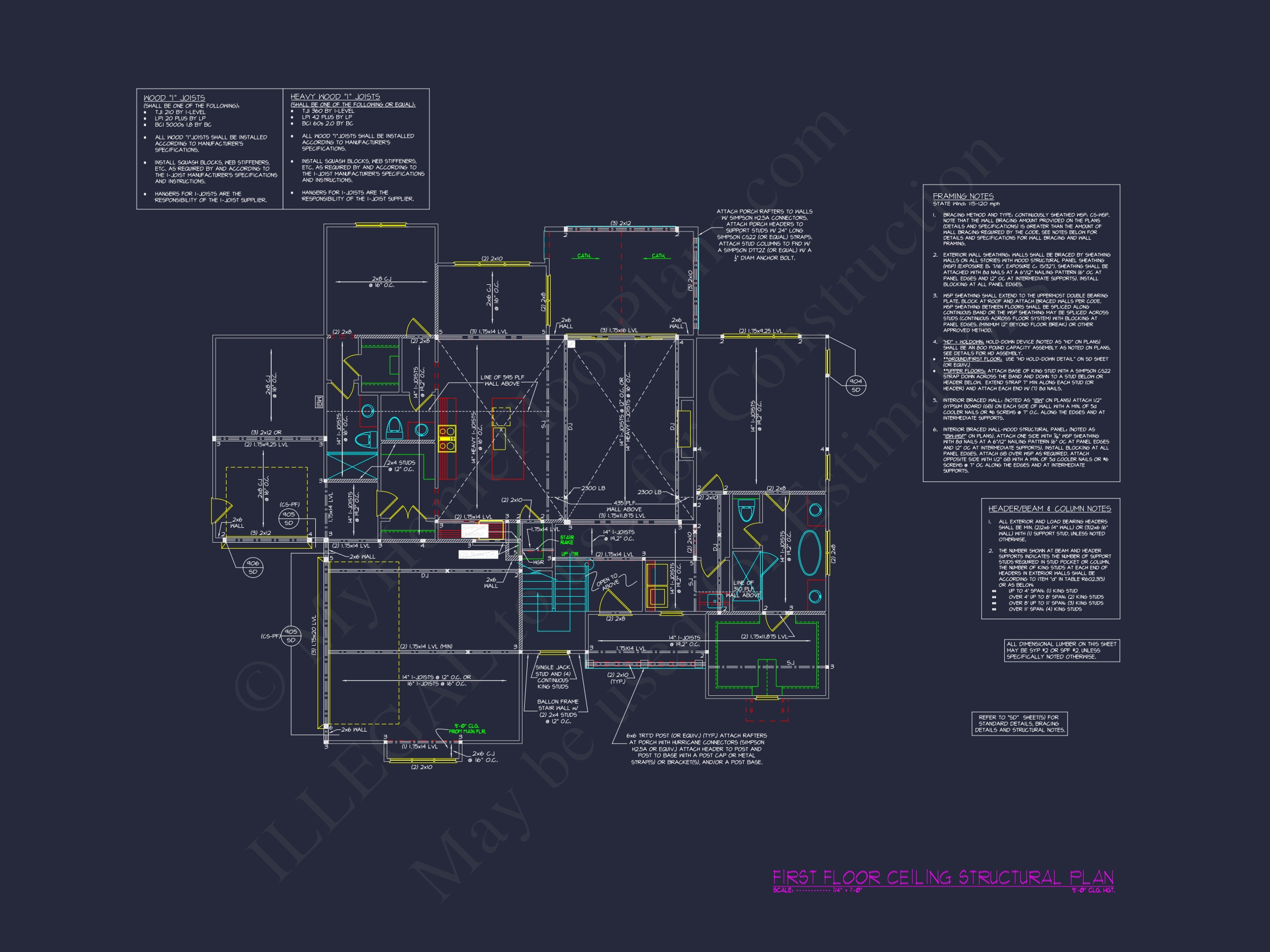 Spacious Home Plan with Vaulted Ceilings,CAD Designs & Blueprint