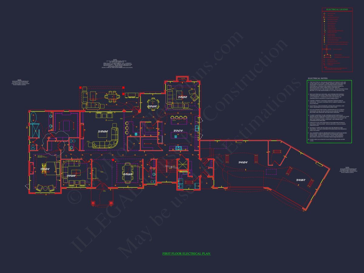 Spacious Luxury house Plan with 2-Story Design & CAD Blueprints