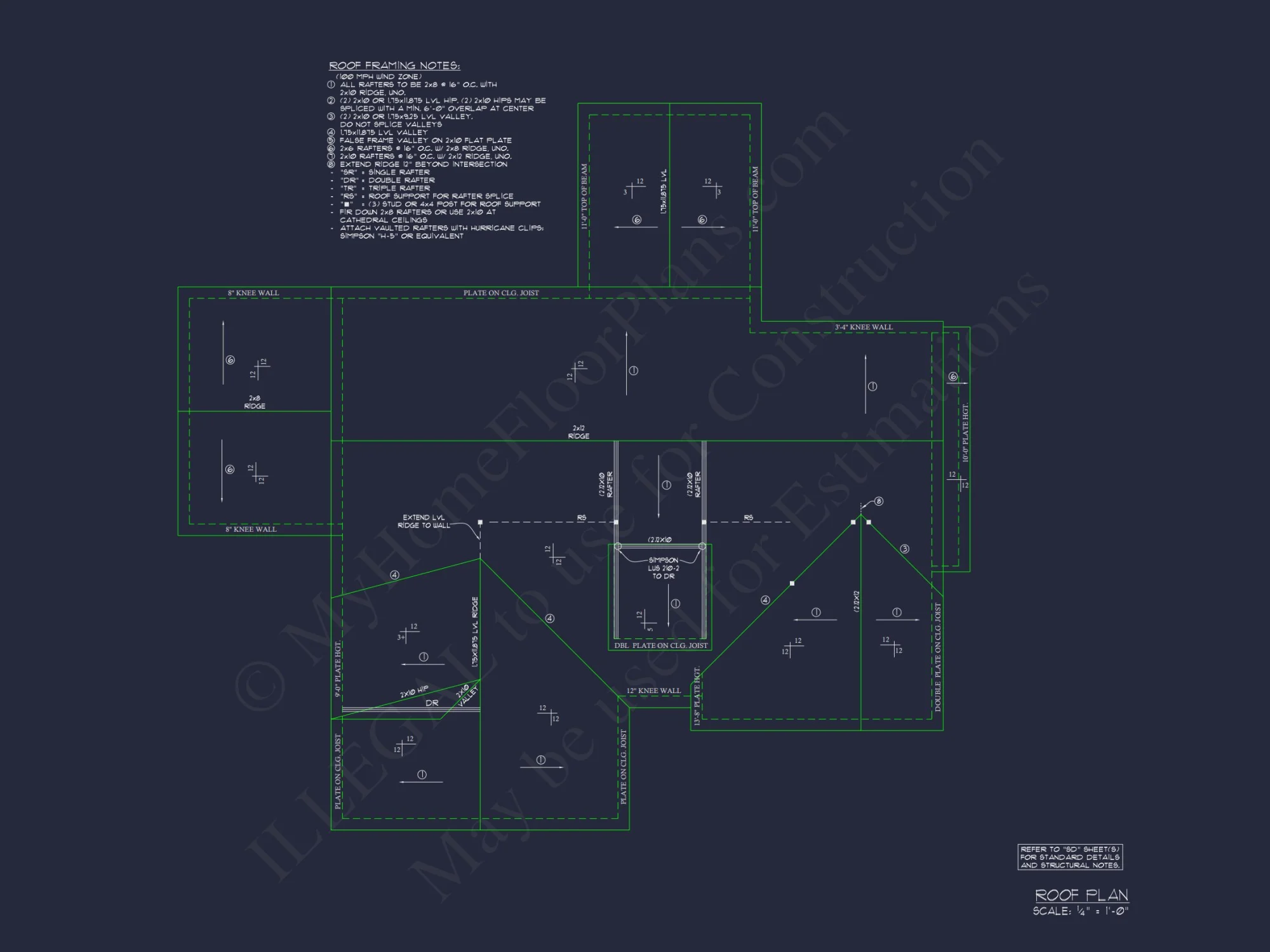 Spacious Traditional Craftsman house Plan with Detailed CAD Blueprint