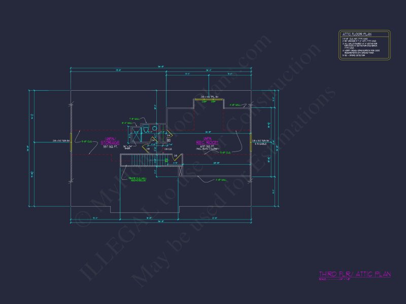Spacious Traditional house Plan with 3 Floors and CAD Blueprint