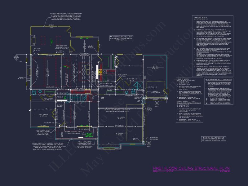 Spacious Traditional house Plan with 3 Floors and CAD Blueprint