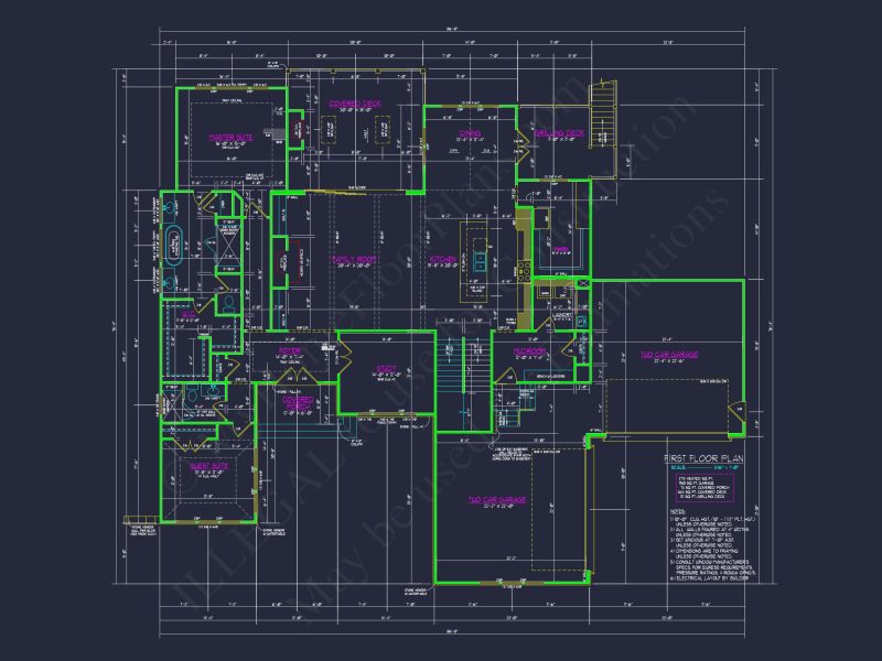 Spacious Transitional house Plan with 5, 903 Sq. Ft. Design