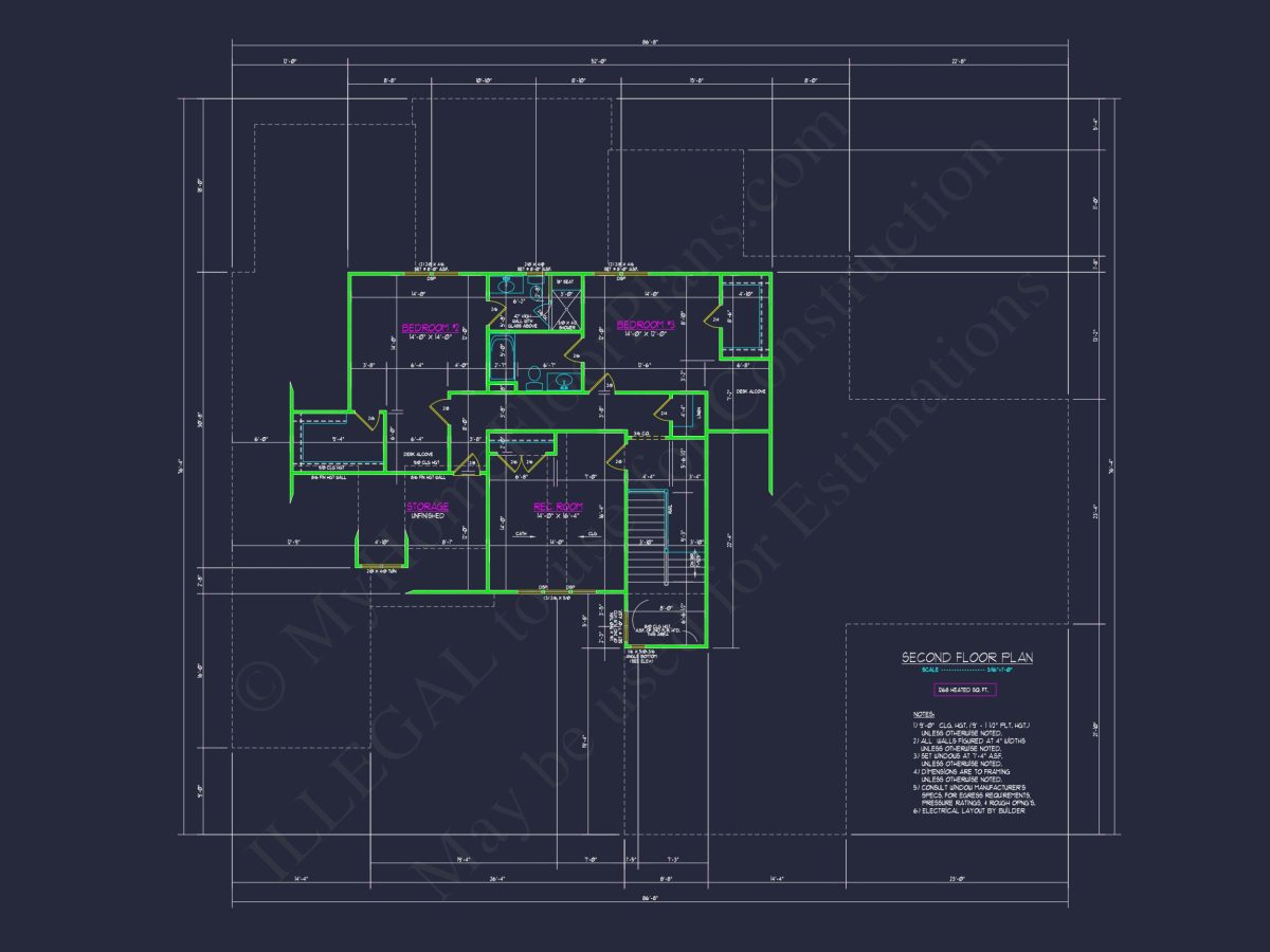 Spacious Transitional house Plan with 5, 903 Sq. Ft. Design