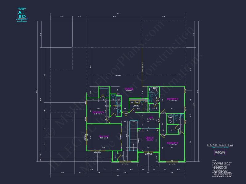Spacious Tudor-Inspired Floor Plan with 4 Bedrooms and 3 Garages