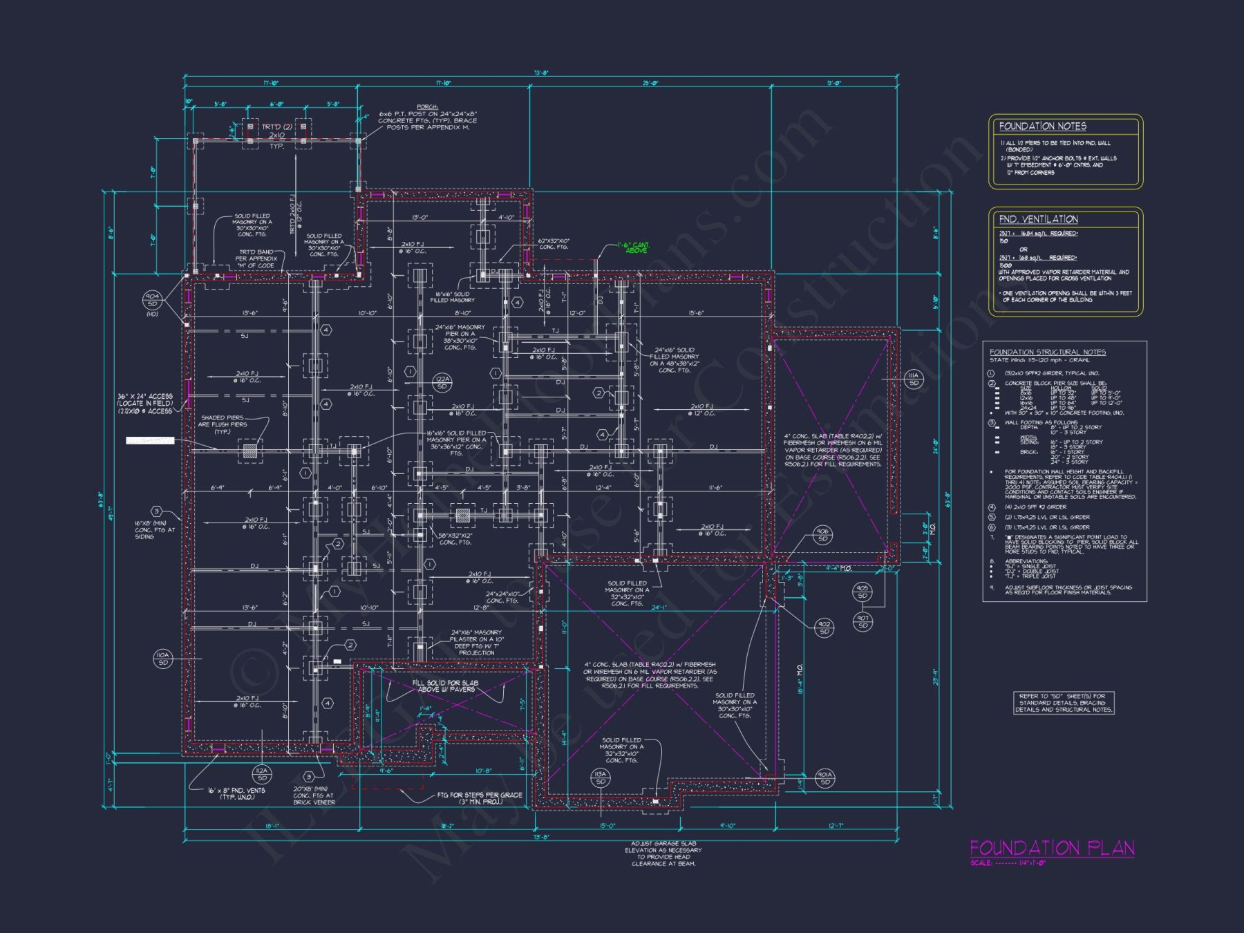 Spacious Two-Story house Plan with CAD Design and Blueprint