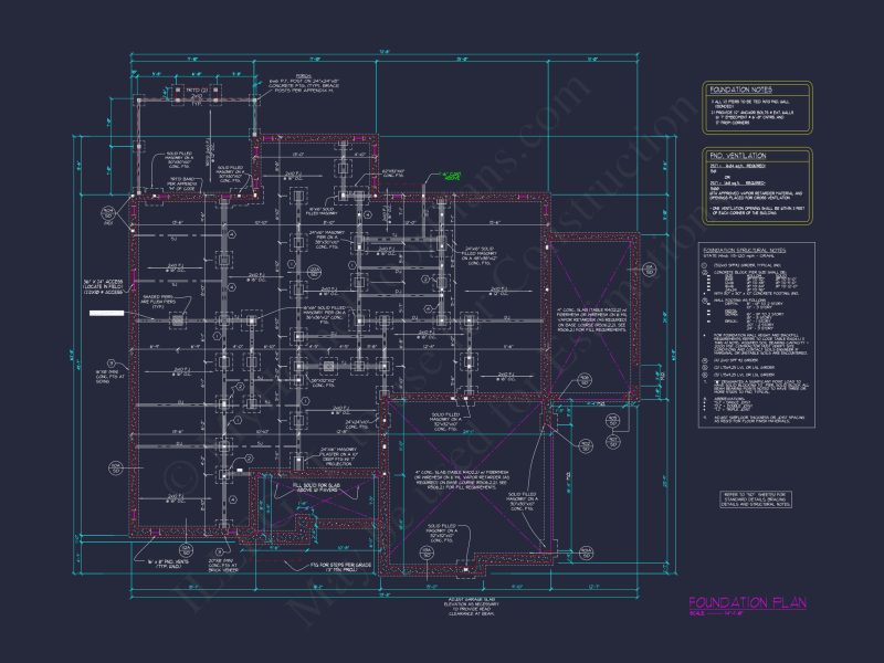 Spacious Two-Story house Plan with CAD Design and Blueprint
