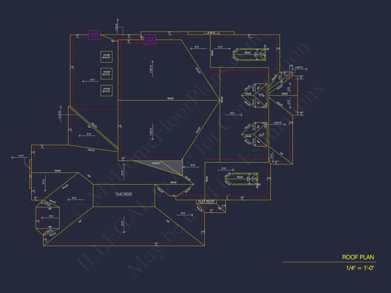 Stunning 2-Story house Floor Plan with CAD Designs & Blueprint