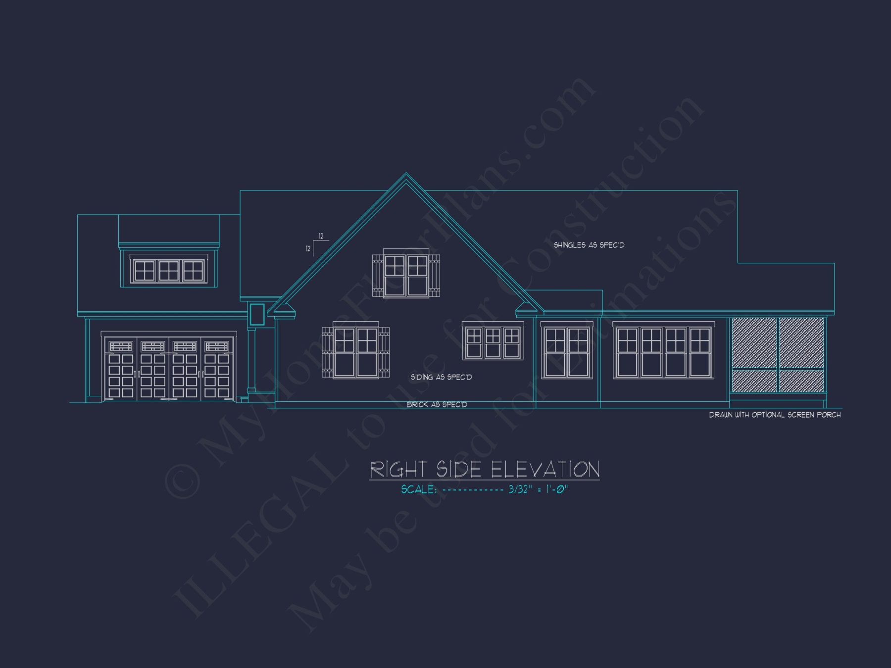 Stunning 2-Story house Plan with CAD Floor Plans and Designs