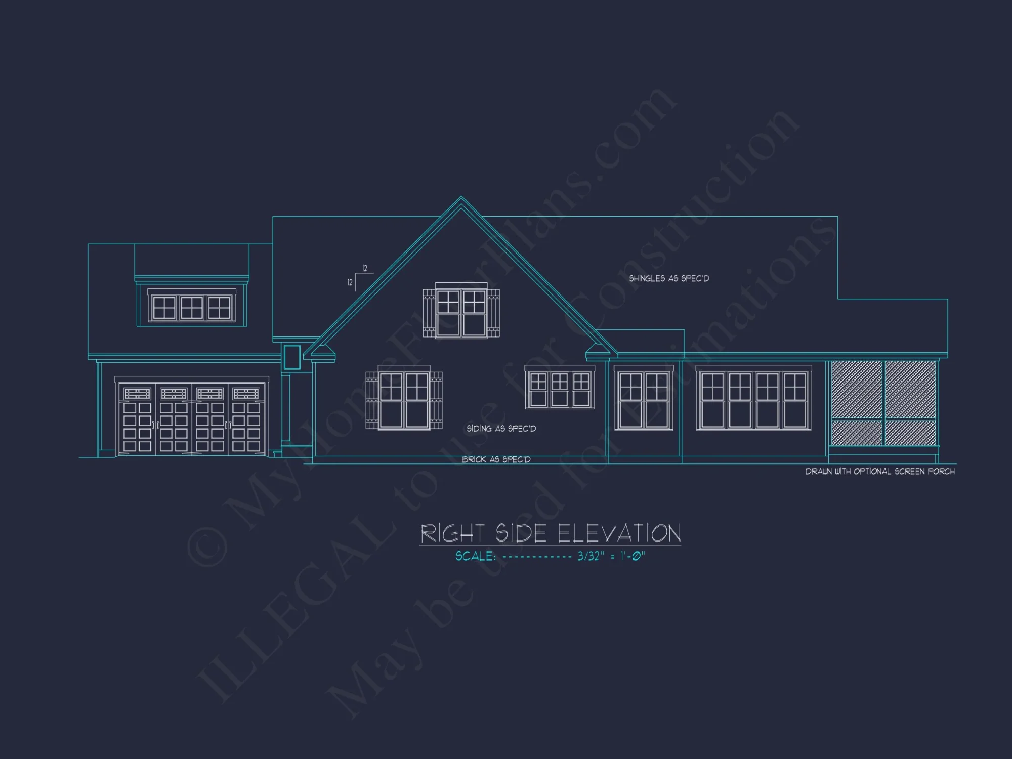 Stunning 2-Story house Plan with CAD Floor Plans and Designs