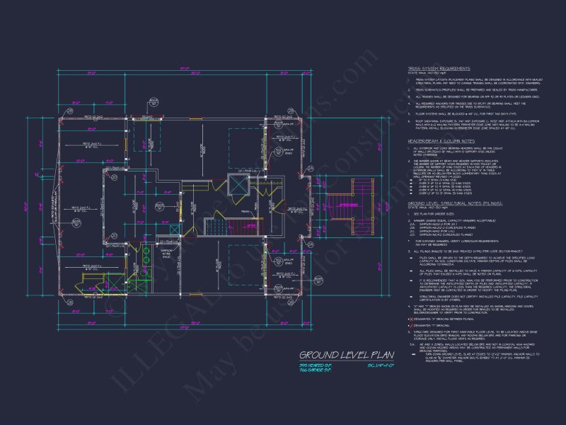 Stunning 2-Story house Plan with Coastal Designs & Blueprint