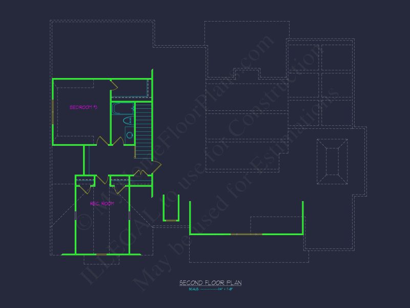 Stunning 2-Story house Plan with Detailed Blueprint Designs