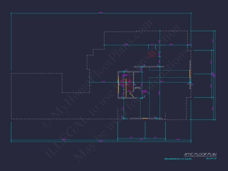 Stunning 2-Story house Plan with Detailed CAD Blueprint Designs