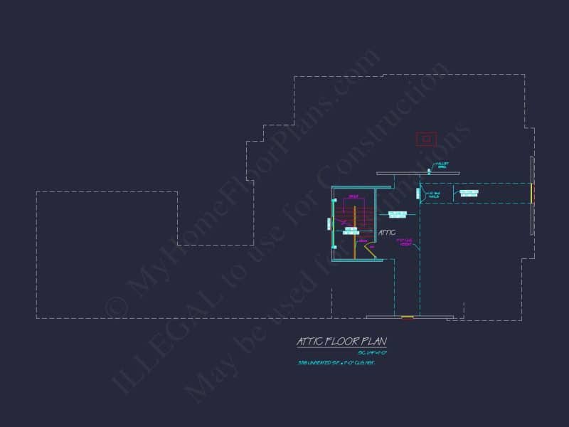 Stunning 2-Story house Plan with Detailed CAD Blueprint Designs