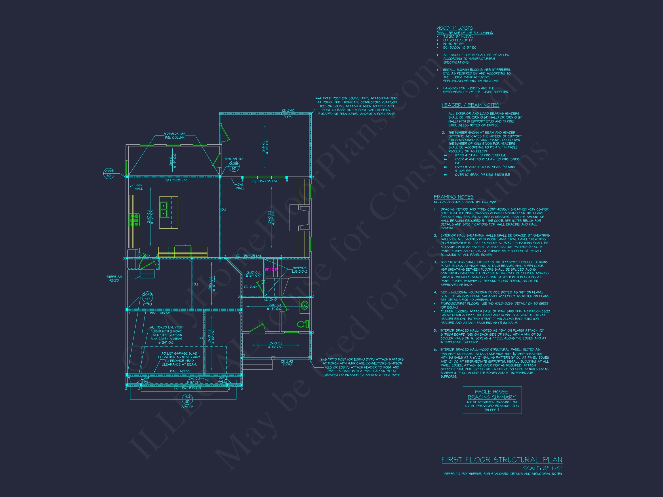 Stunning 2-Story Home Plan with Detailed CAD Designs