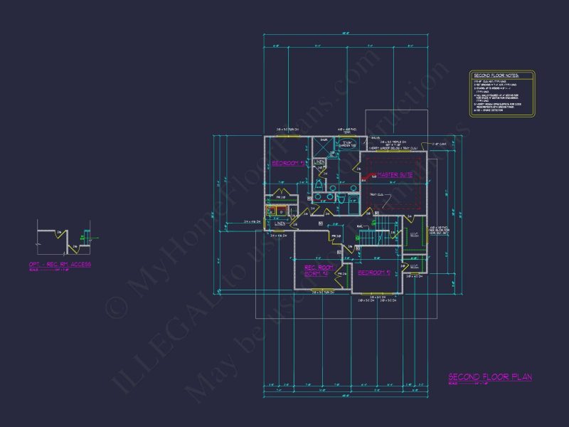 Stunning 3-Story house Plan with CAD Designs and Blueprints
