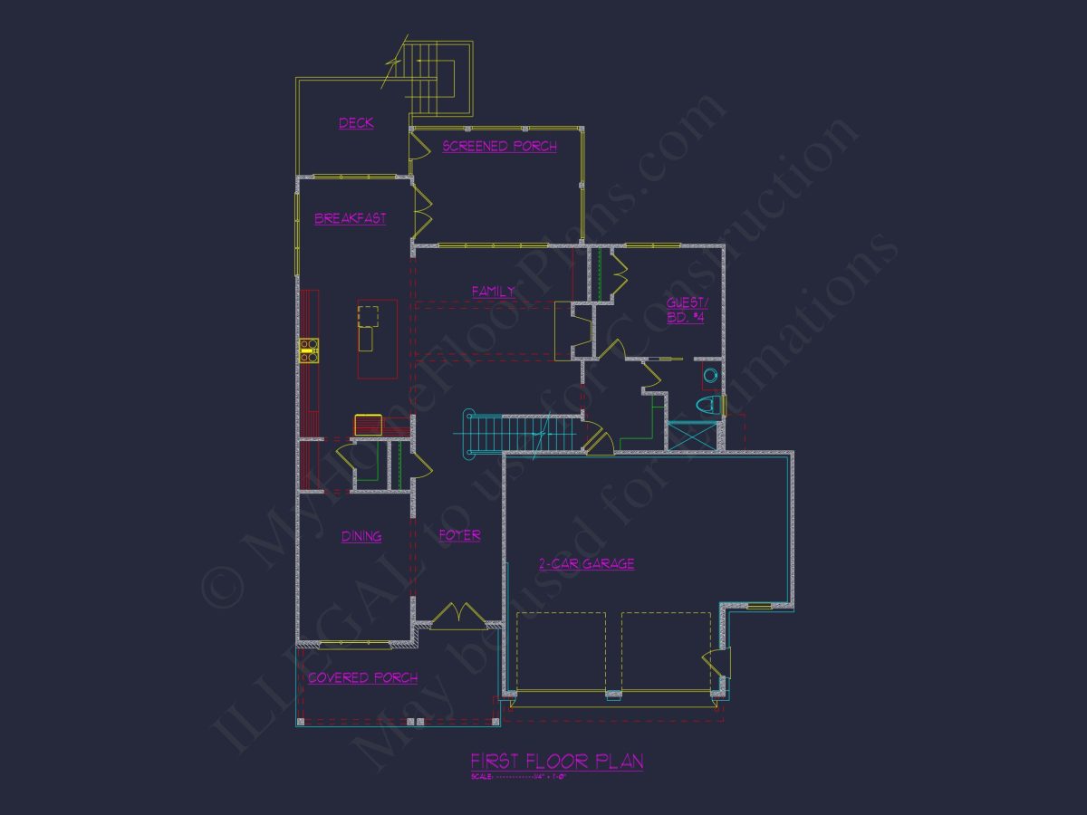 Stunning 5-Bedroom house Plan with Blueprint, CAD, and Designs