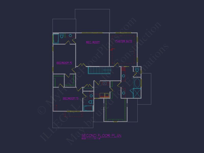 Stunning 5-Bedroom house Plan with Blueprint, CAD, and Designs