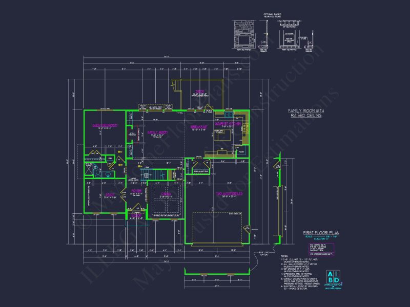 Stunning 5-Bedroom house Plan with Detailed CAD Architecture