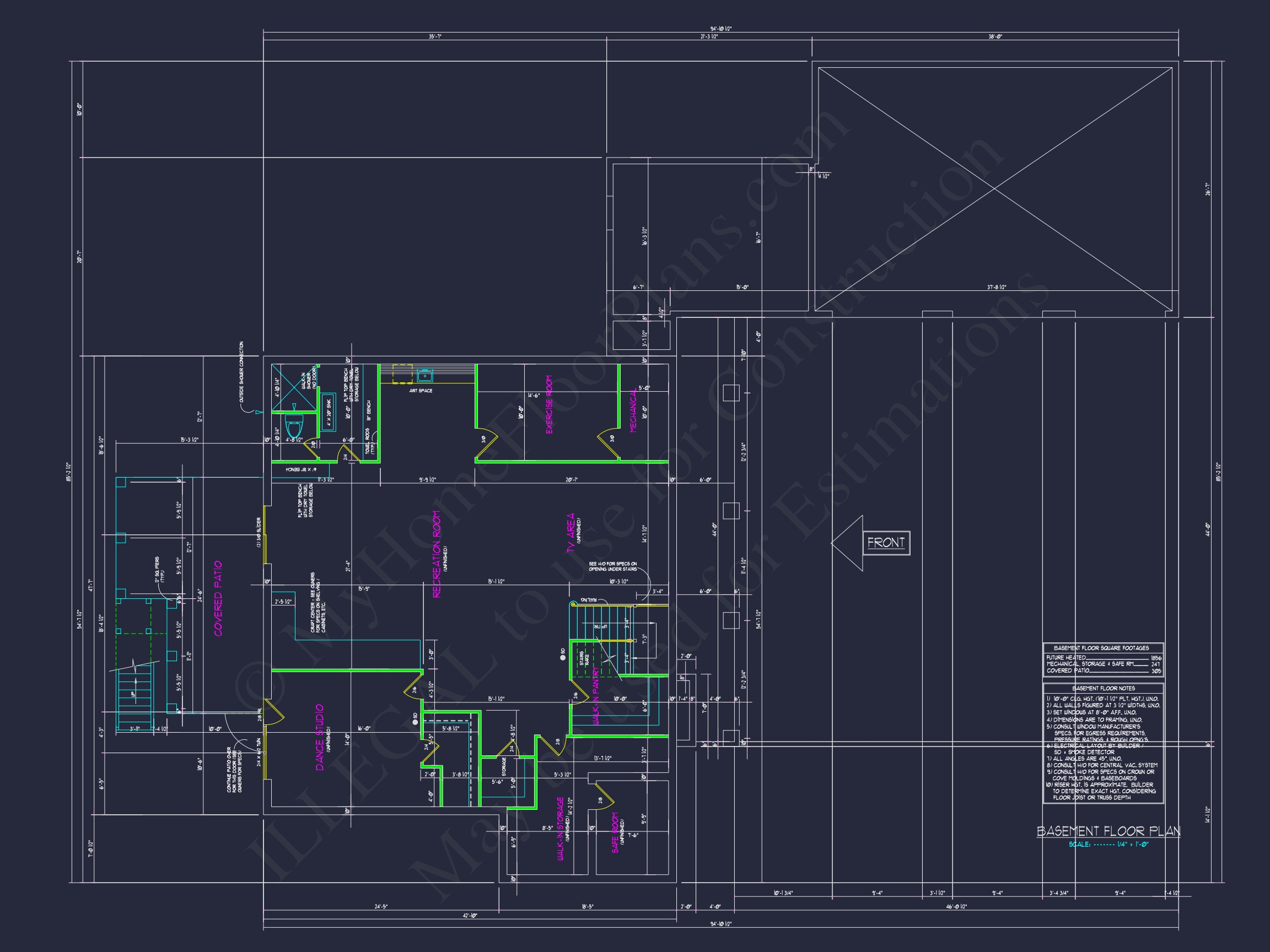 Stunning 5-Bedroom Home Plan with Spacious Floor Designs