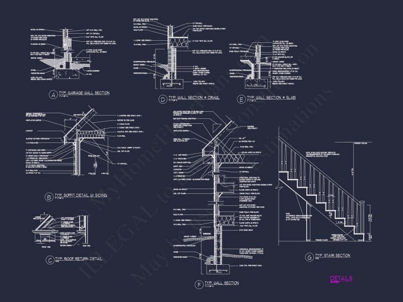 Stunning Architectural house Floor Plan with CAD Design