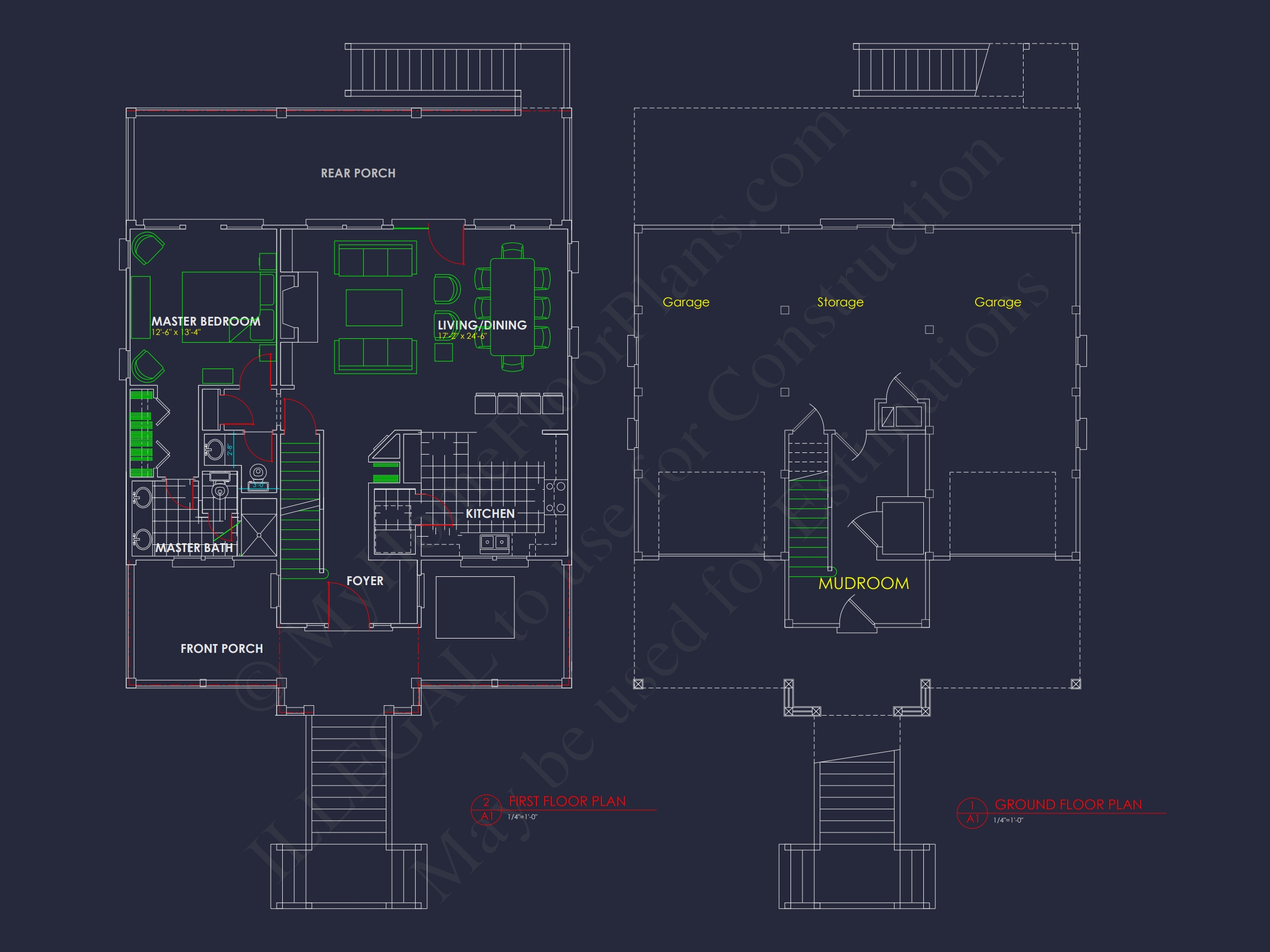 Stunning Beach Home Plan with CAD and Architecture Designs