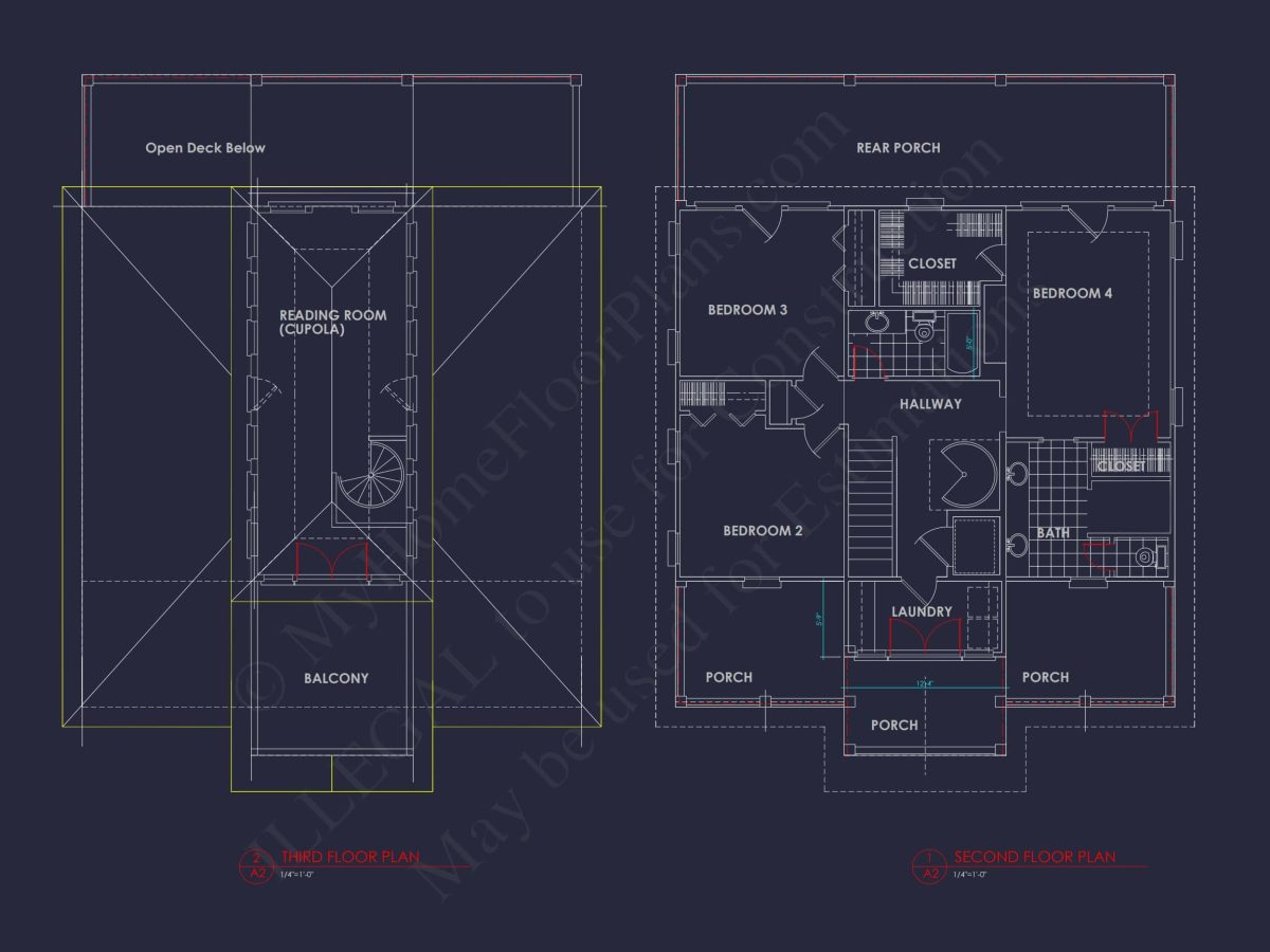 Stunning Beach house Plan with CAD and Architecture Designs