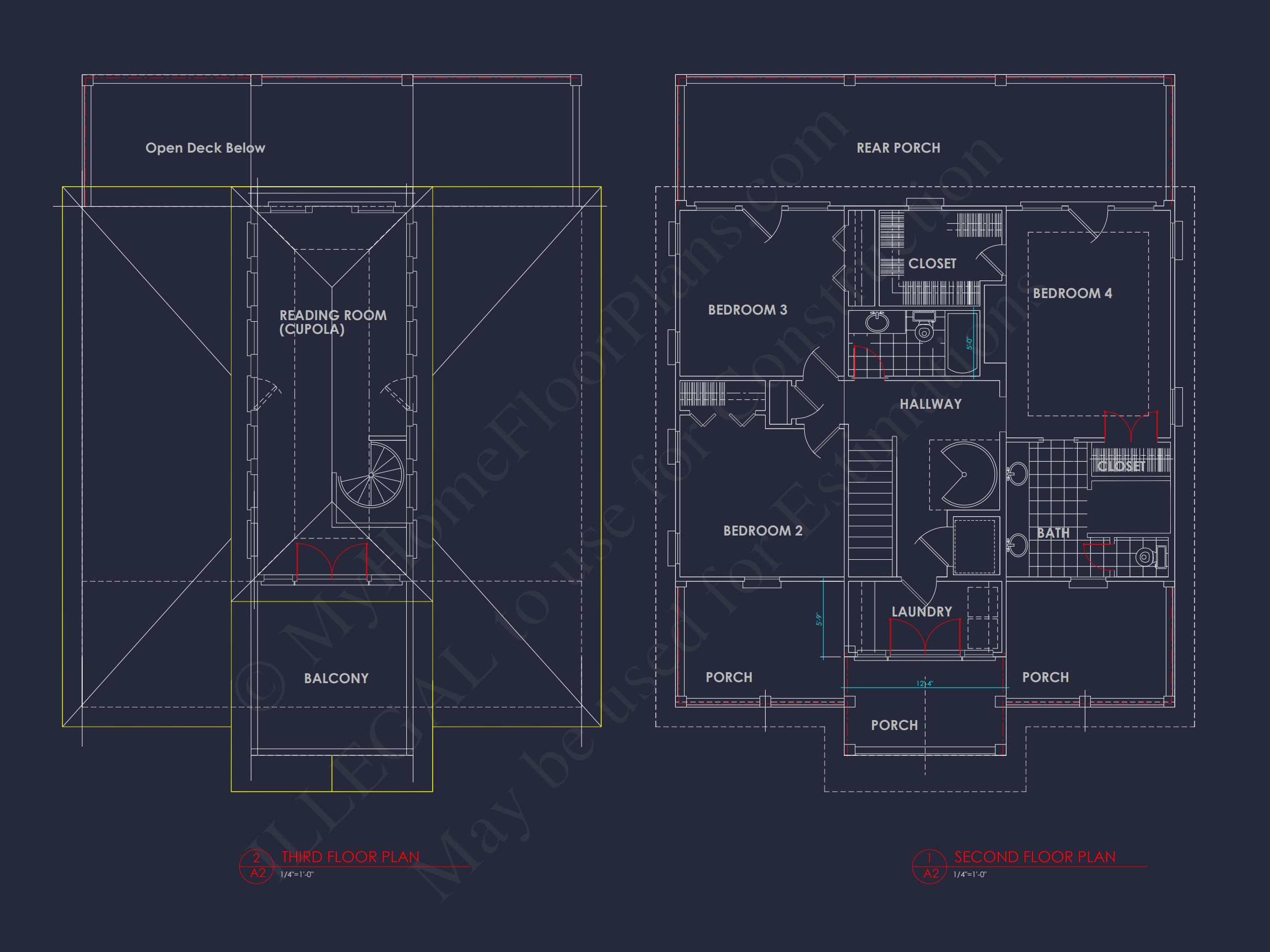 Stunning Beach Home Plan with CAD and Architecture Designs