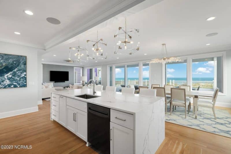 Stunning Coastal Beach house Plan with 3 Floors, 6 Beds, CAD