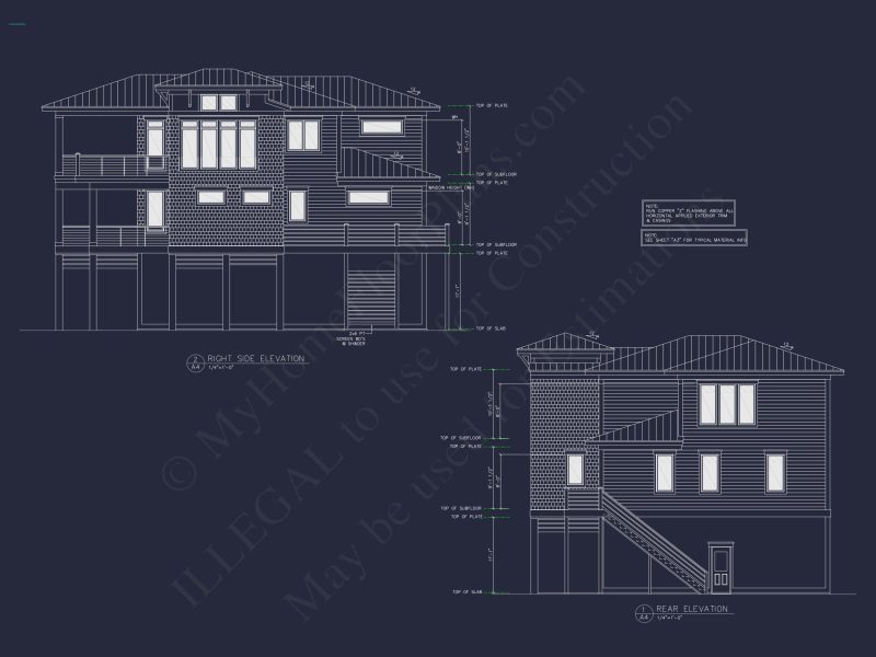 Stunning Coastal house Plan with CAD-Ready Designs and Features