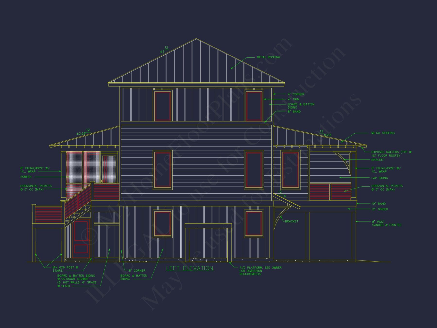 Stunning Coastal house Plan with Modern Features and Blueprint Designs