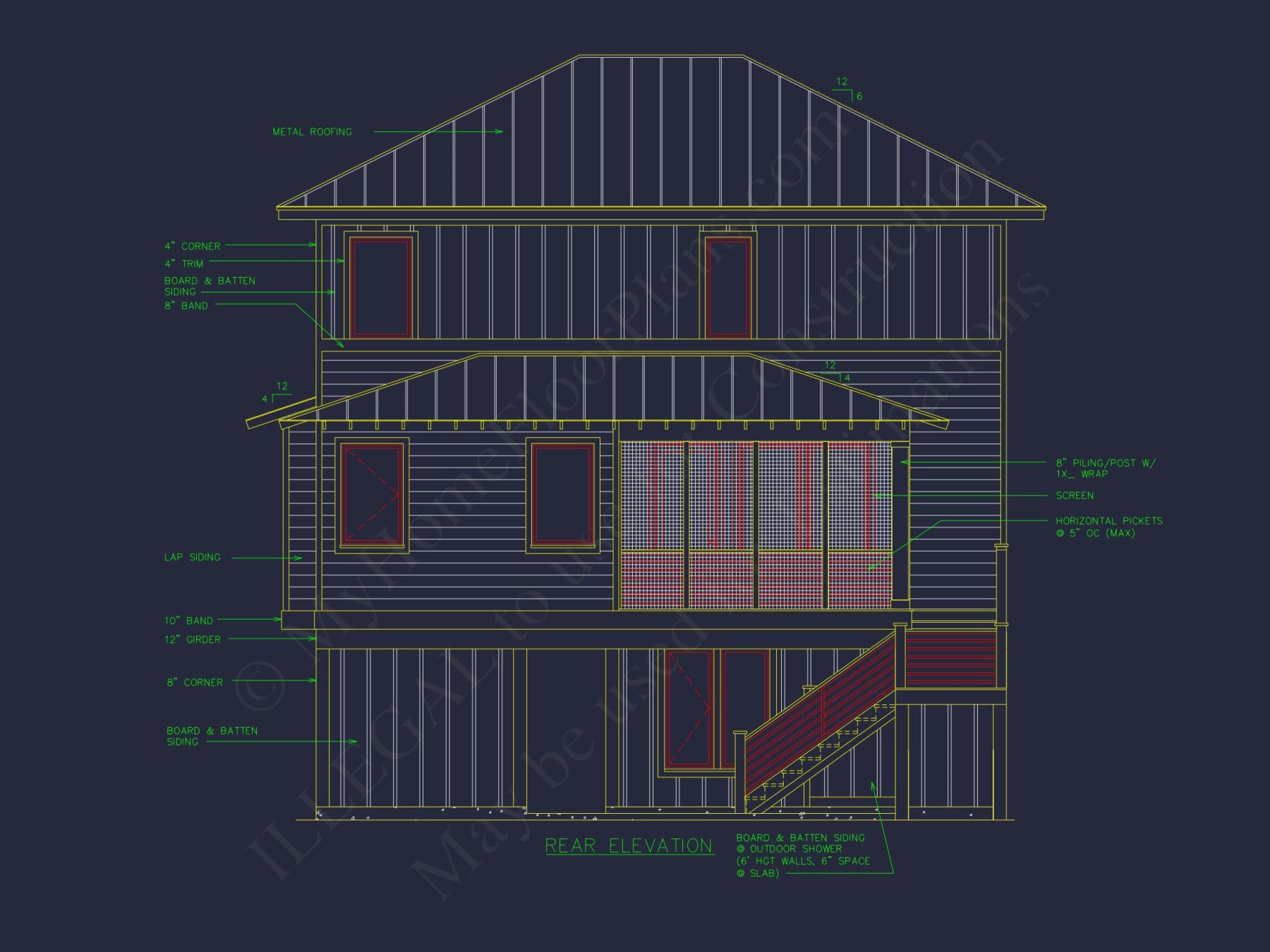 Stunning Coastal house Plan with Modern Features and Blueprint Designs