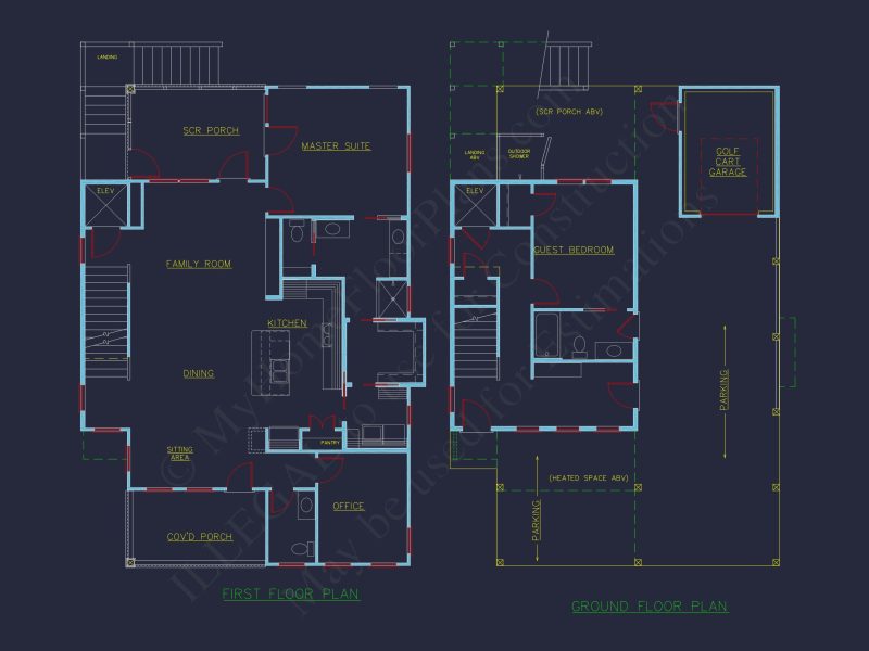 Stunning Coastal house Plan with Modern Features and Blueprint Designs