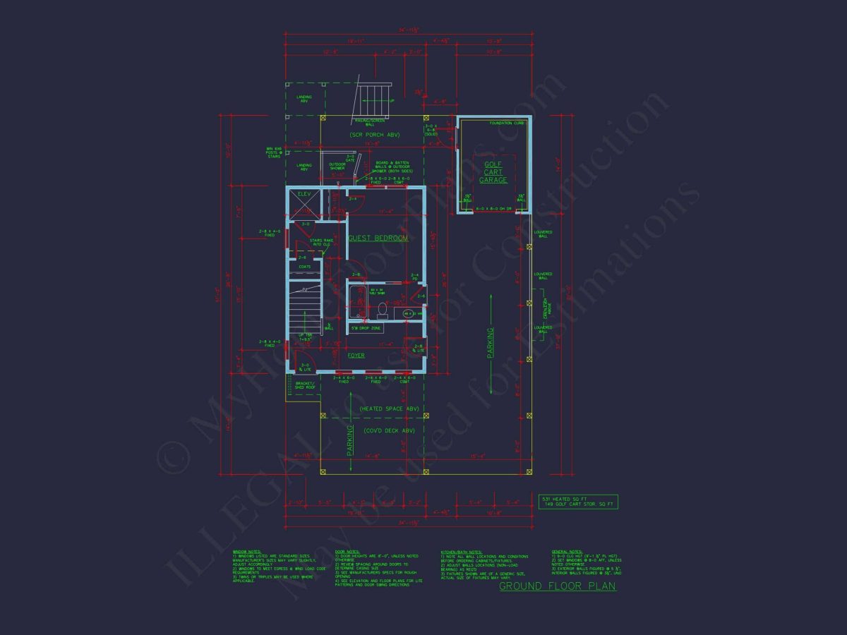 Stunning Coastal house Plan with Modern Features and Blueprint Designs